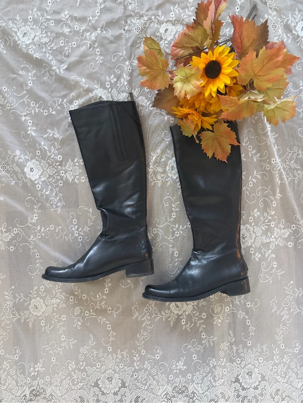 DUO Slim calf leather boots